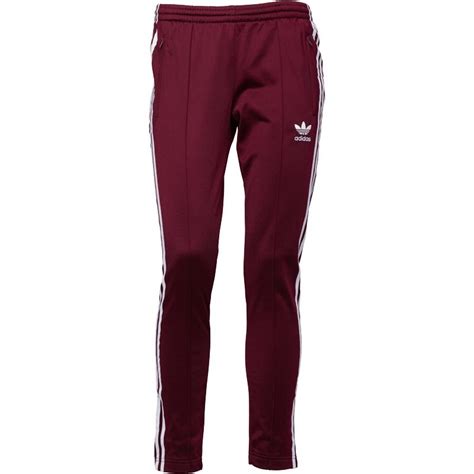 maroon adidas pants